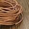 11 yard Genuine Round Leather Cord Natural Leather Strips for Jewelry Making Bracelet Necklace Beading (1.0mm)